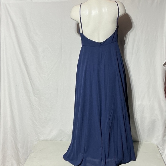 Celebrate DB Studio Womens Navy Long Maxi Formal Dress Sz 16 - Picture 6 of 8